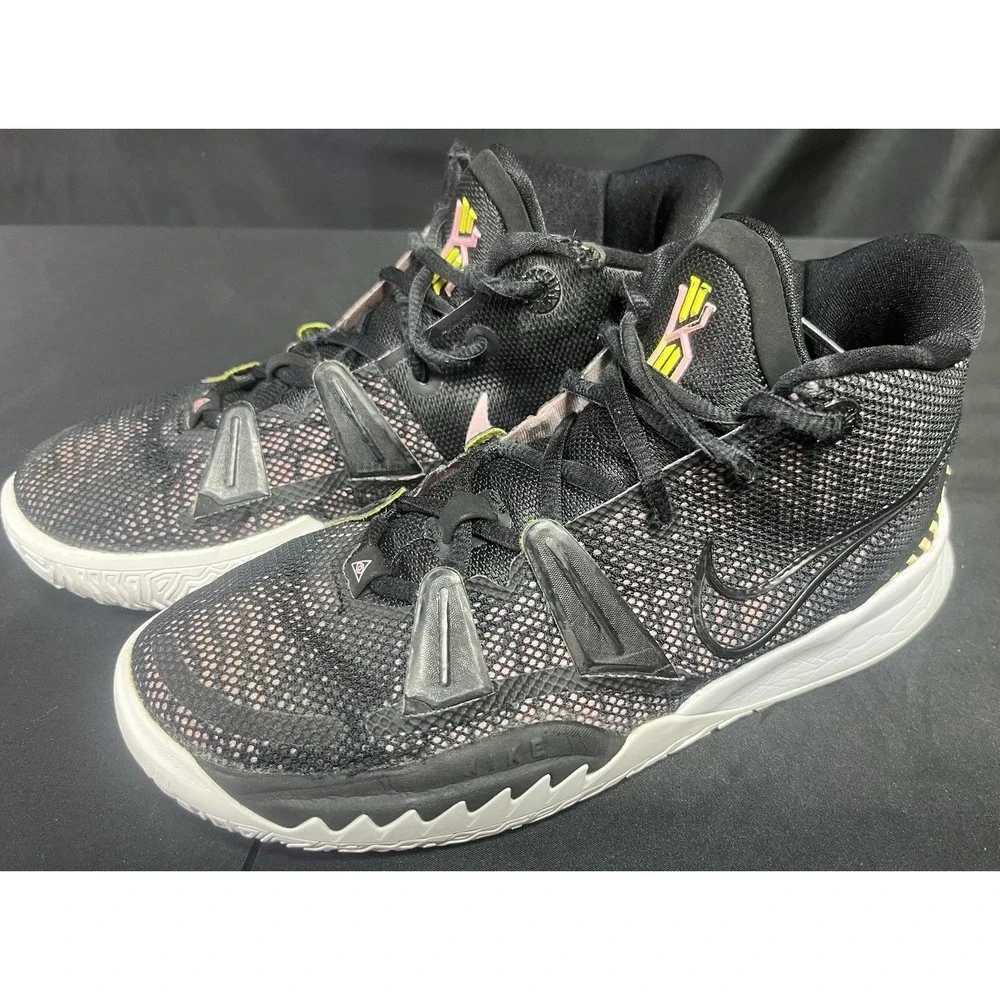 Nike Kyrie 7 GS Ripple Effect black - kids Size 4.5Y / women's 6 -‎ CT4080-015